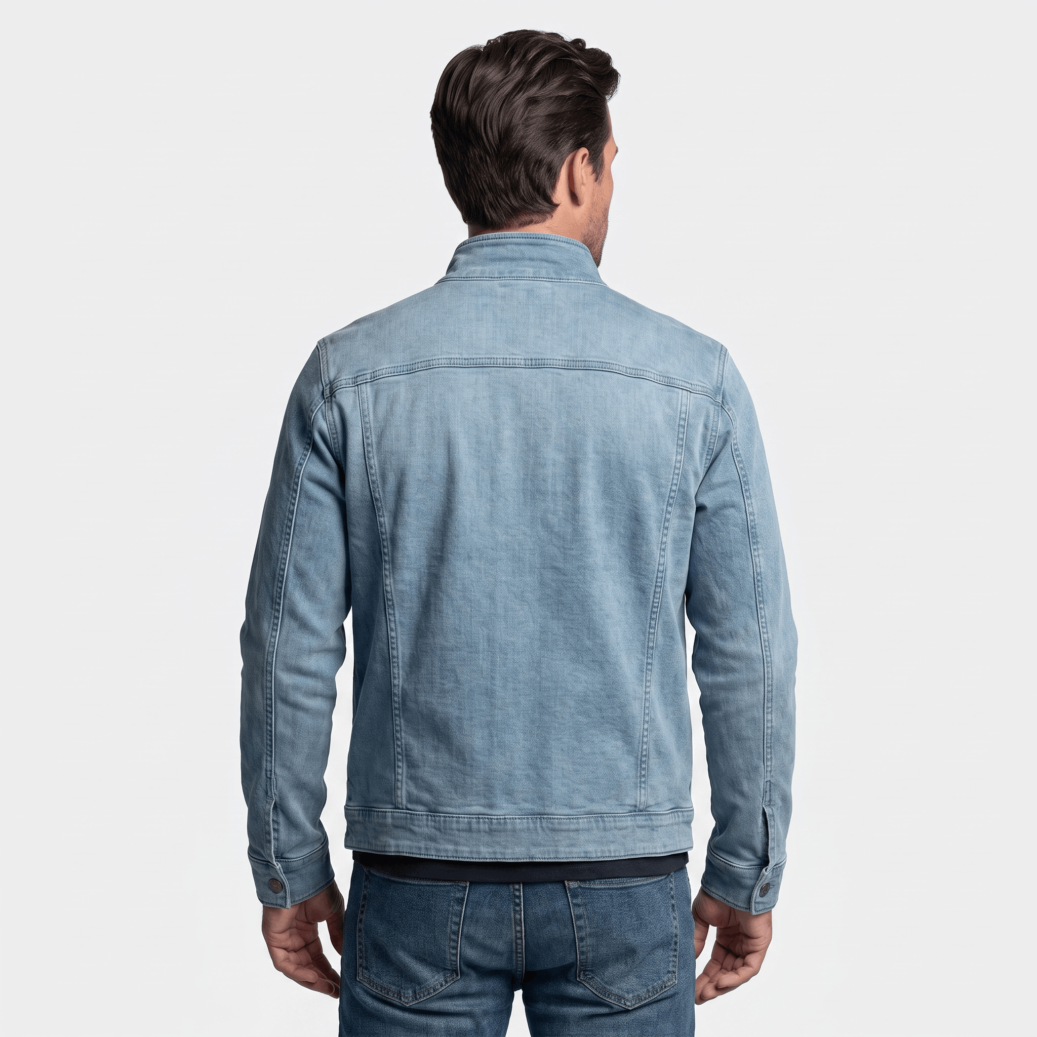 Camden Cotton Twill Jacket – Lightweight Insulated Zip-Up Outerwear