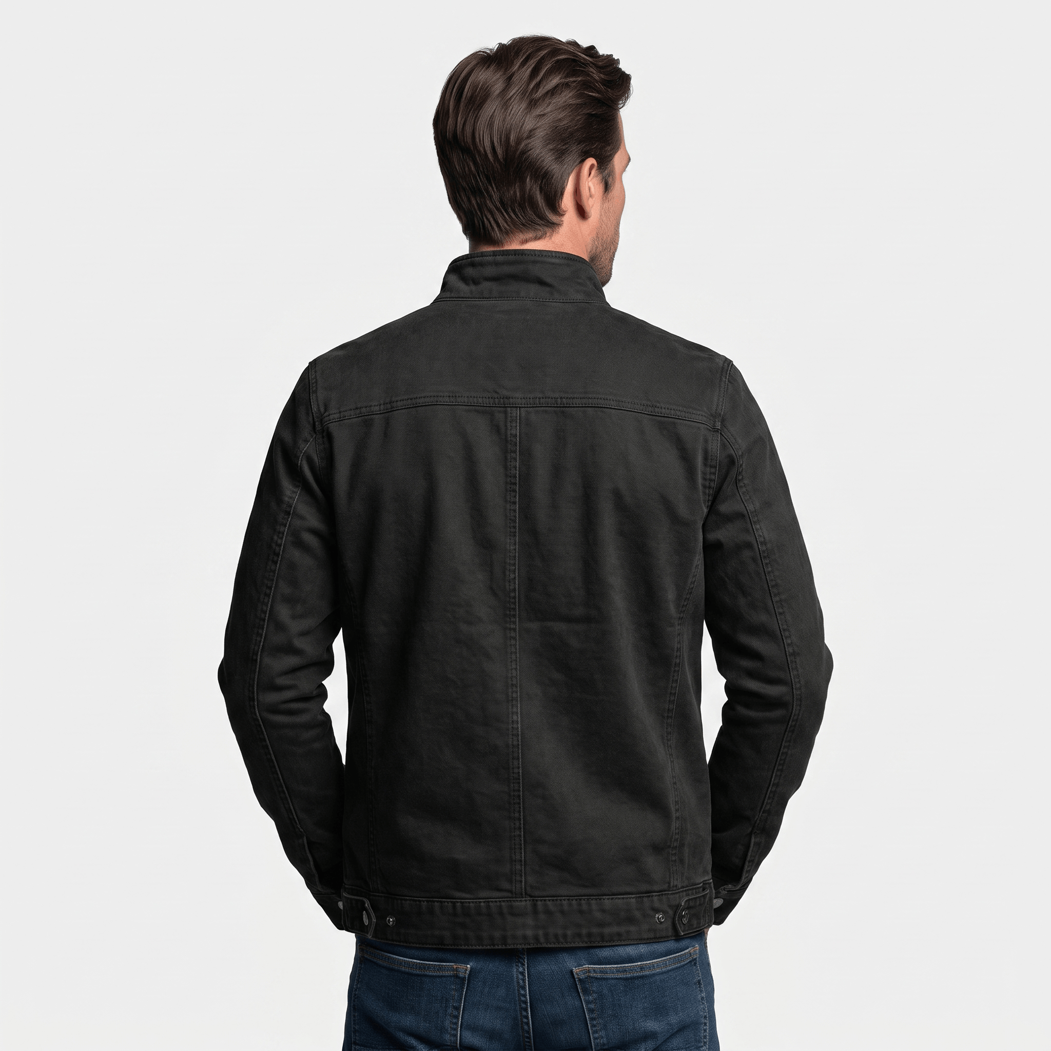 Camden Cotton Twill Jacket – Lightweight Insulated Zip-Up Outerwear