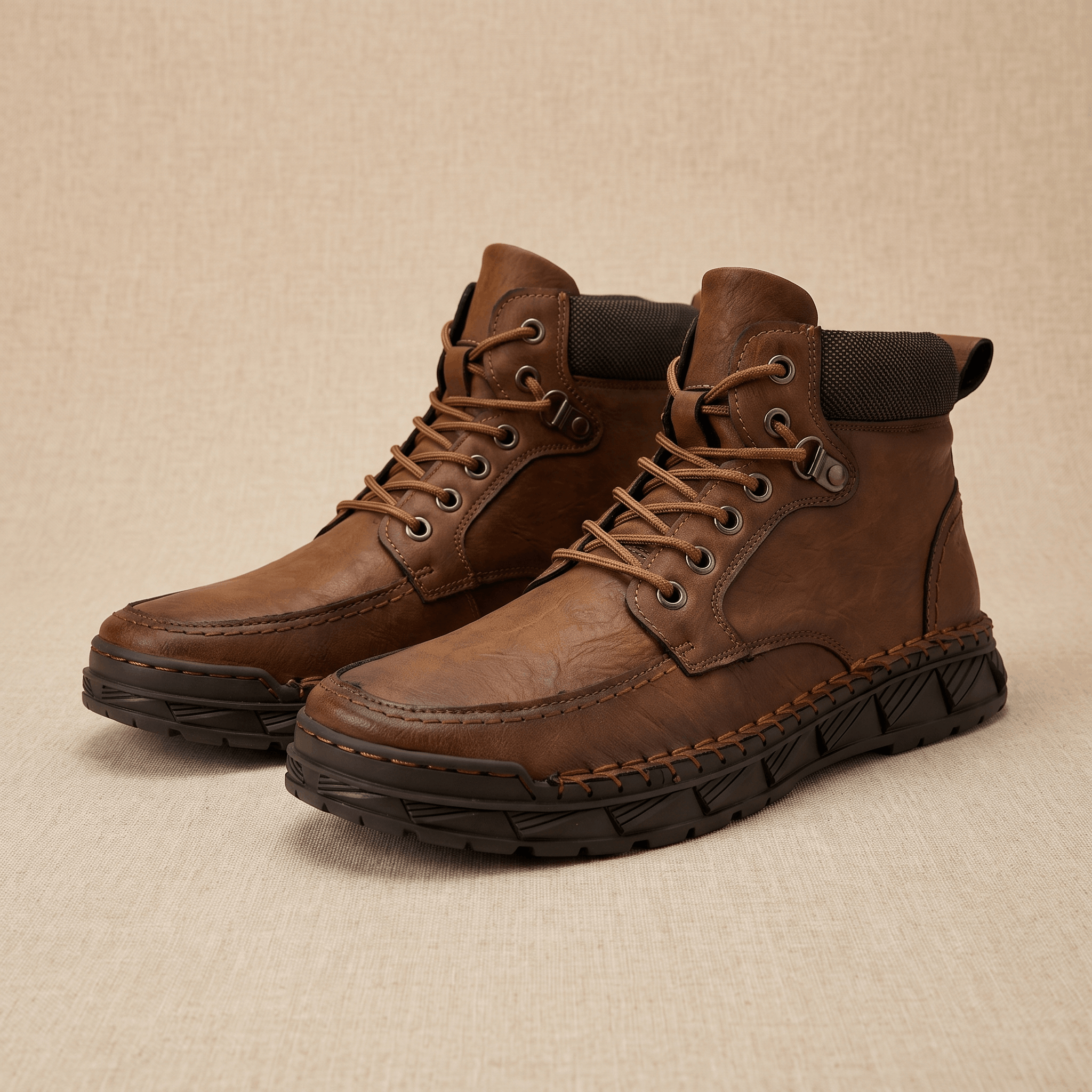 Vittorio Leather Martin Boots – Storm Welt Reinforced Work Footwear