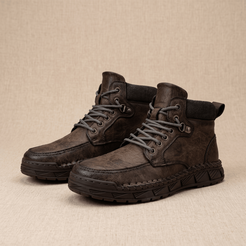 Vittorio Leather Martin Boots – Storm Welt Reinforced Work Footwear