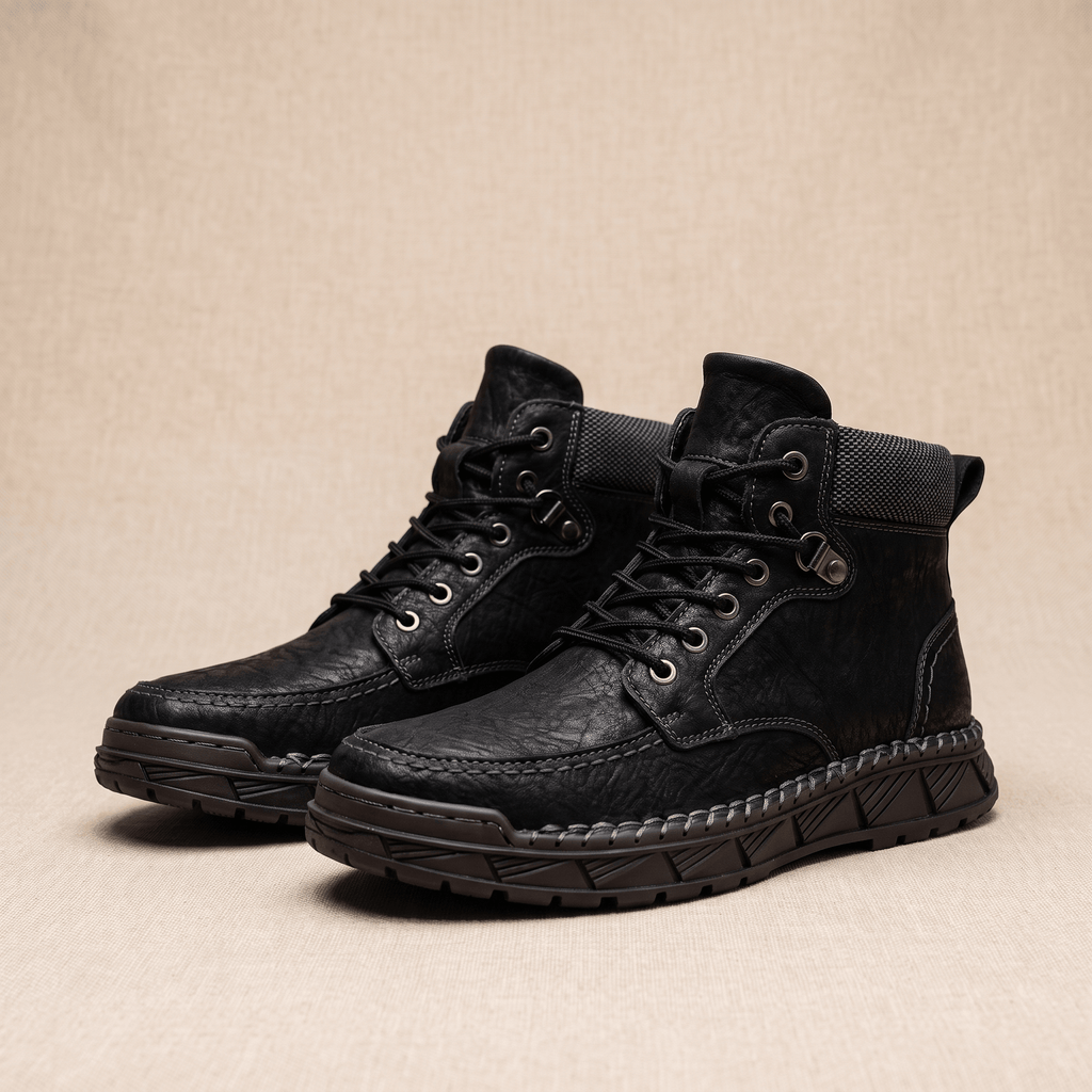 Vittorio Leather Martin Boots – Storm Welt Reinforced Work Footwear
