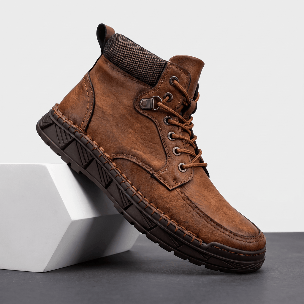 Vittorio Leather Martin Boots – Storm Welt Reinforced Work Footwear