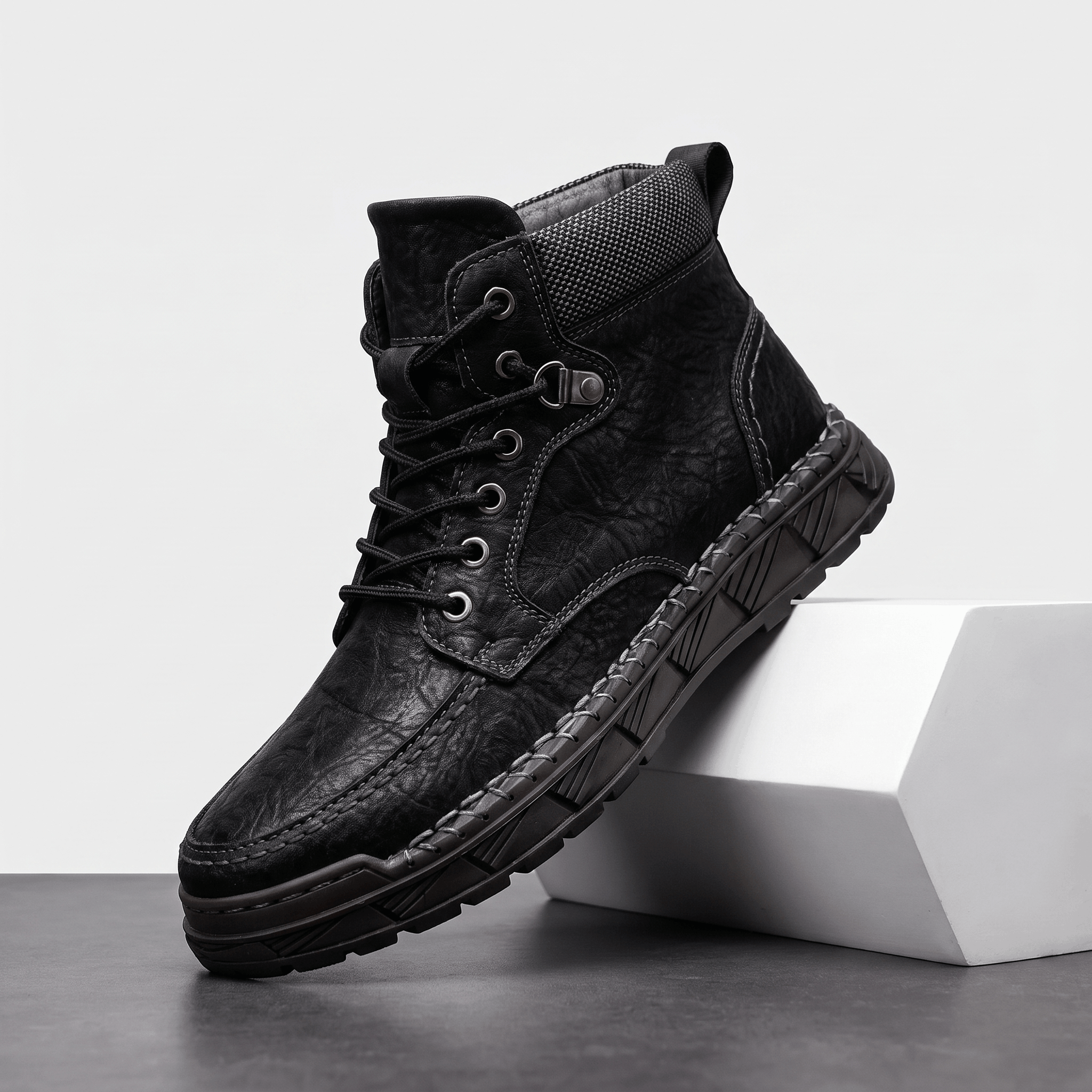 Vittorio Leather Martin Boots – Storm Welt Reinforced Work Footwear