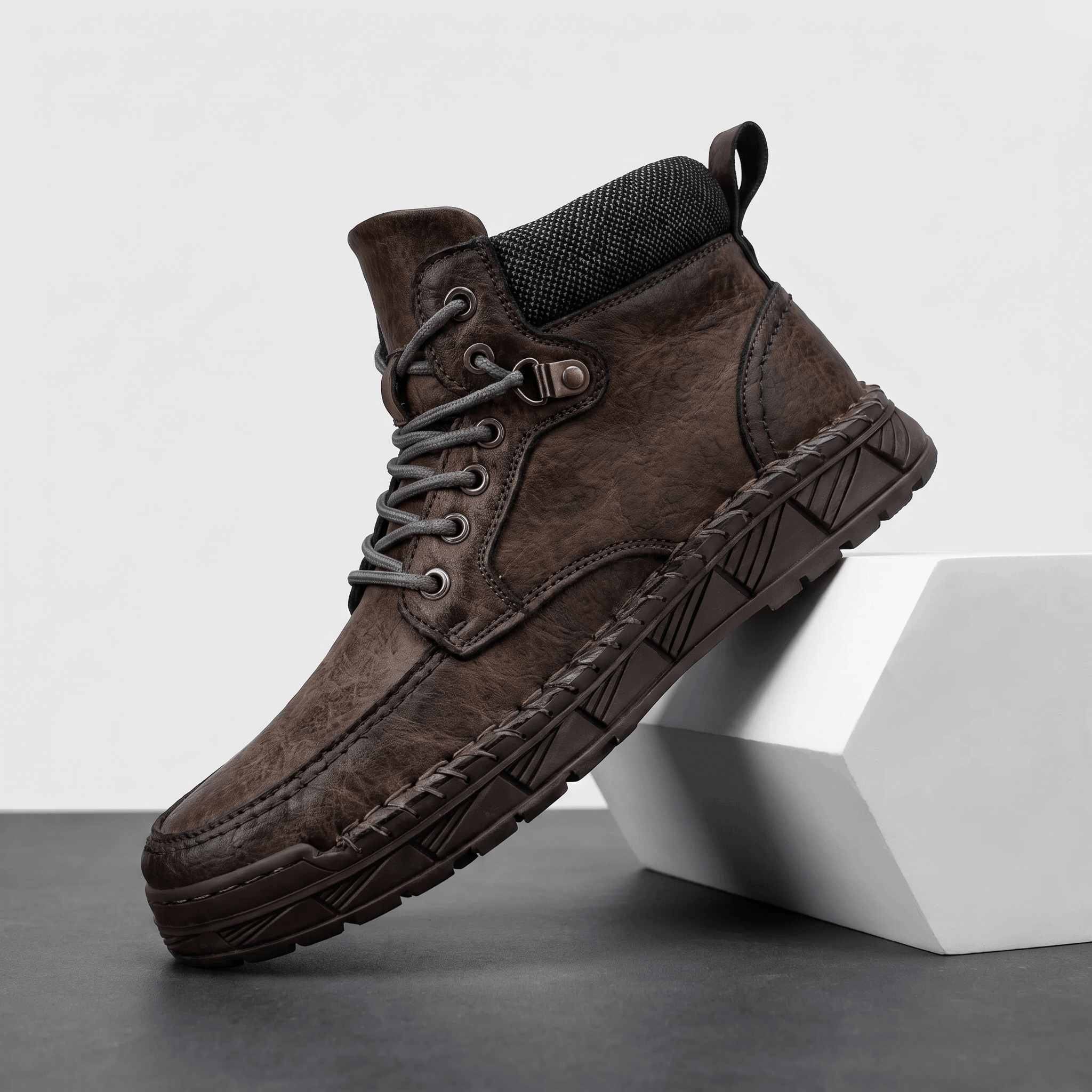 Vittorio Leather Martin Boots – Storm Welt Reinforced Work Footwear