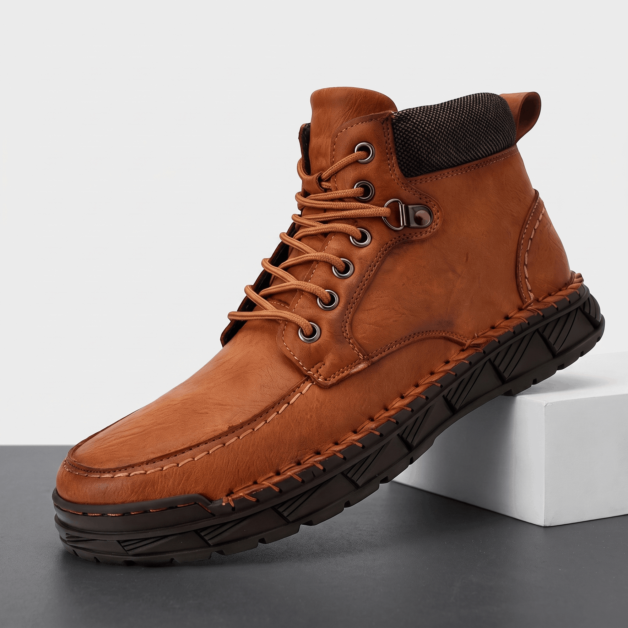 Vittorio Leather Martin Boots – Storm Welt Reinforced Work Footwear