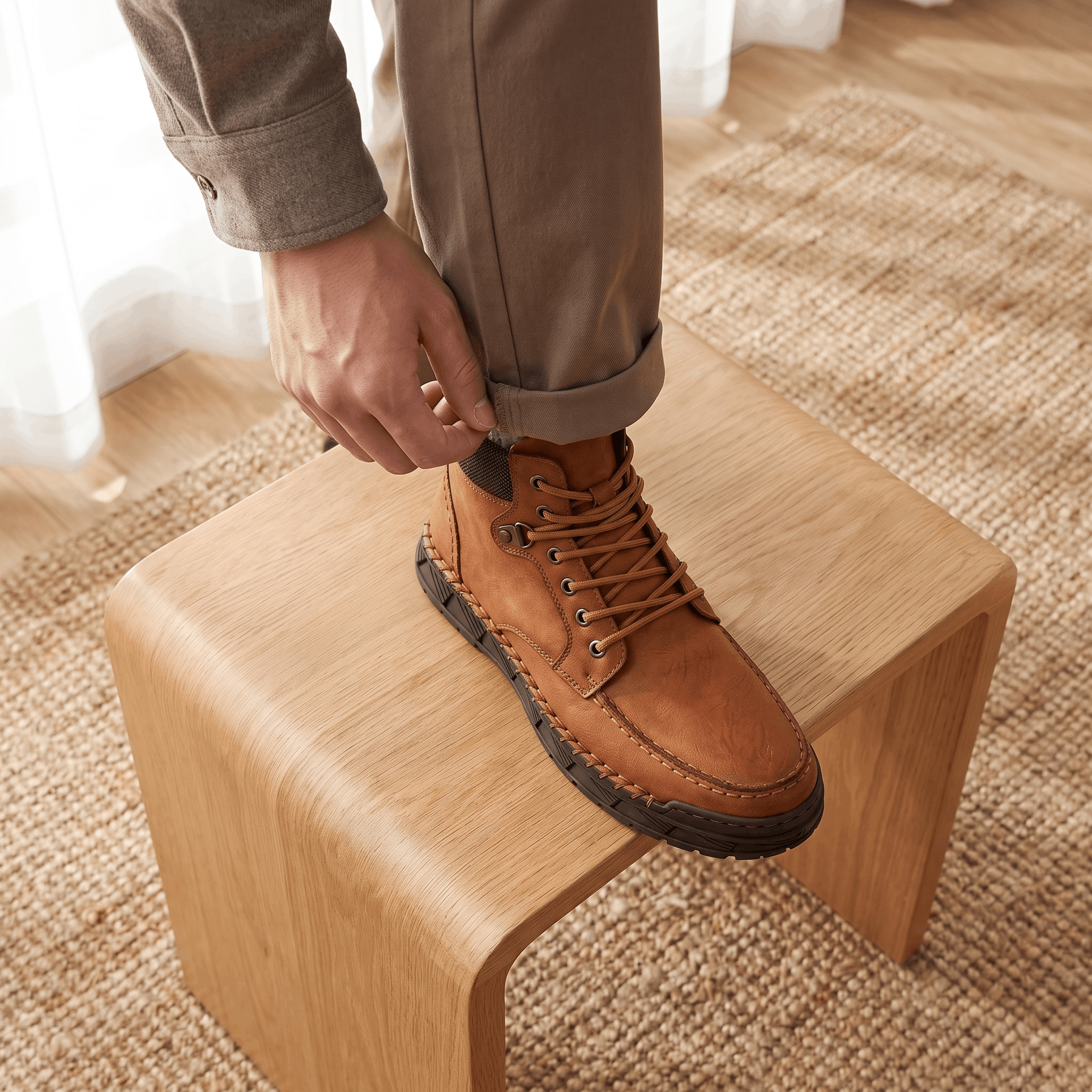 Vittorio Leather Martin Boots – Storm Welt Reinforced Work Footwear
