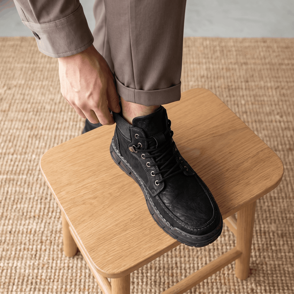 Vittorio Leather Martin Boots – Storm Welt Reinforced Work Footwear