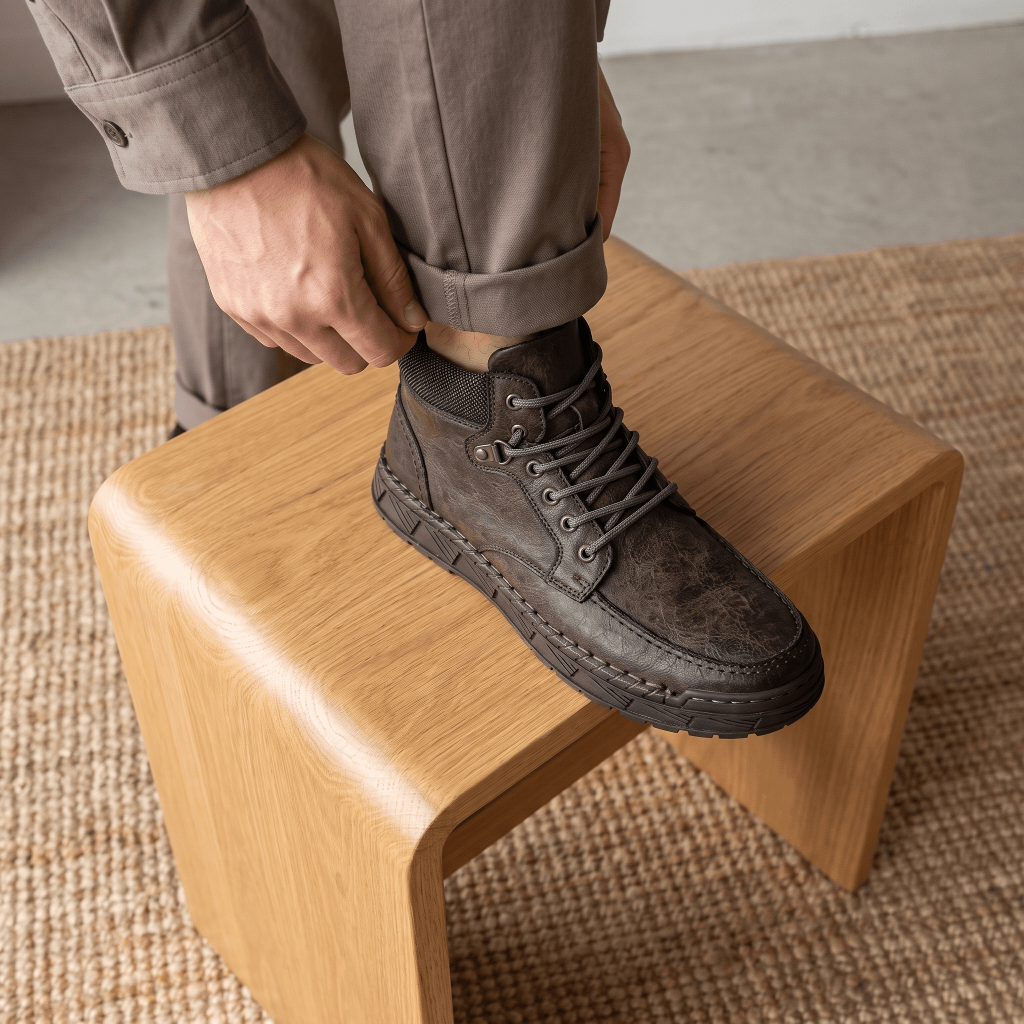 Vittorio Leather Martin Boots – Storm Welt Reinforced Work Footwear