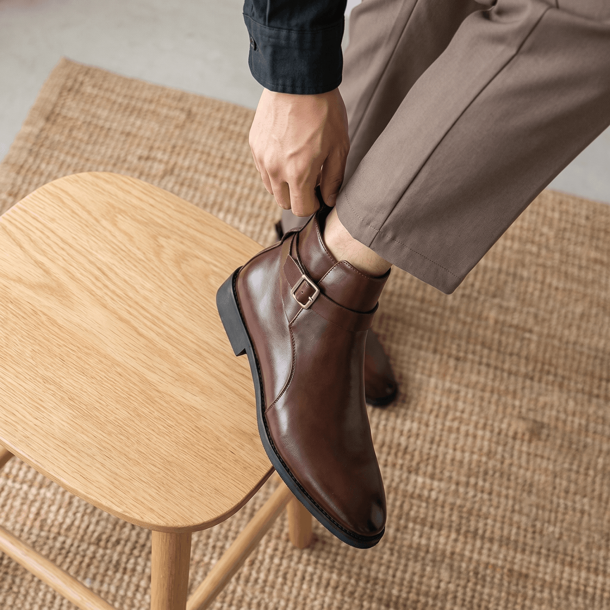 Marco Leather Chelsea Boots – Side-Zip Classic Everyday Footwear