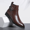 Marco Leather Chelsea Boots – Side-Zip Classic Everyday Footwear