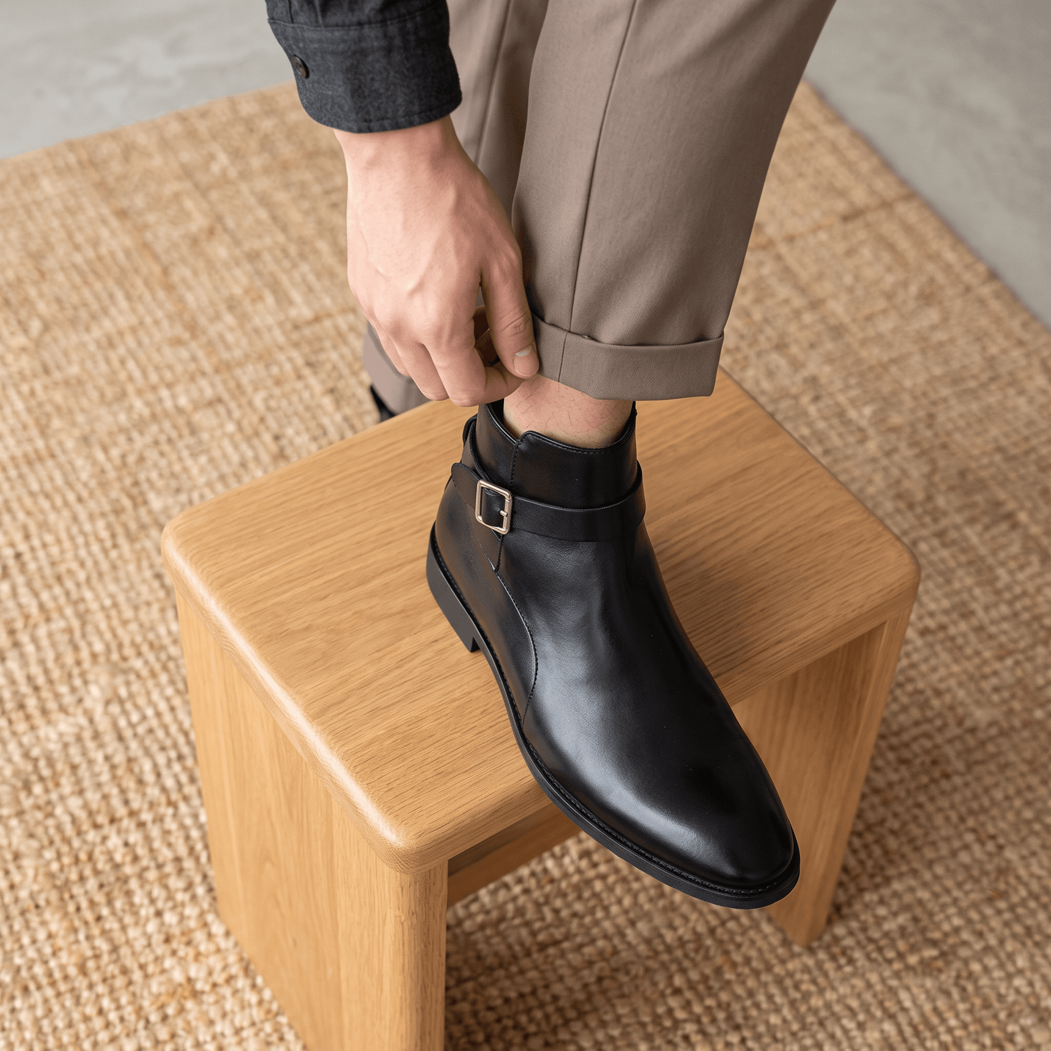 Marco Leather Chelsea Boots – Side-Zip Classic Everyday Footwear