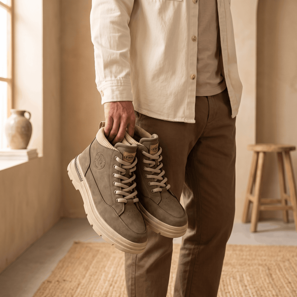 Mauro Suede Winter Boots – Lined Rugged Cold-Weather Footwear