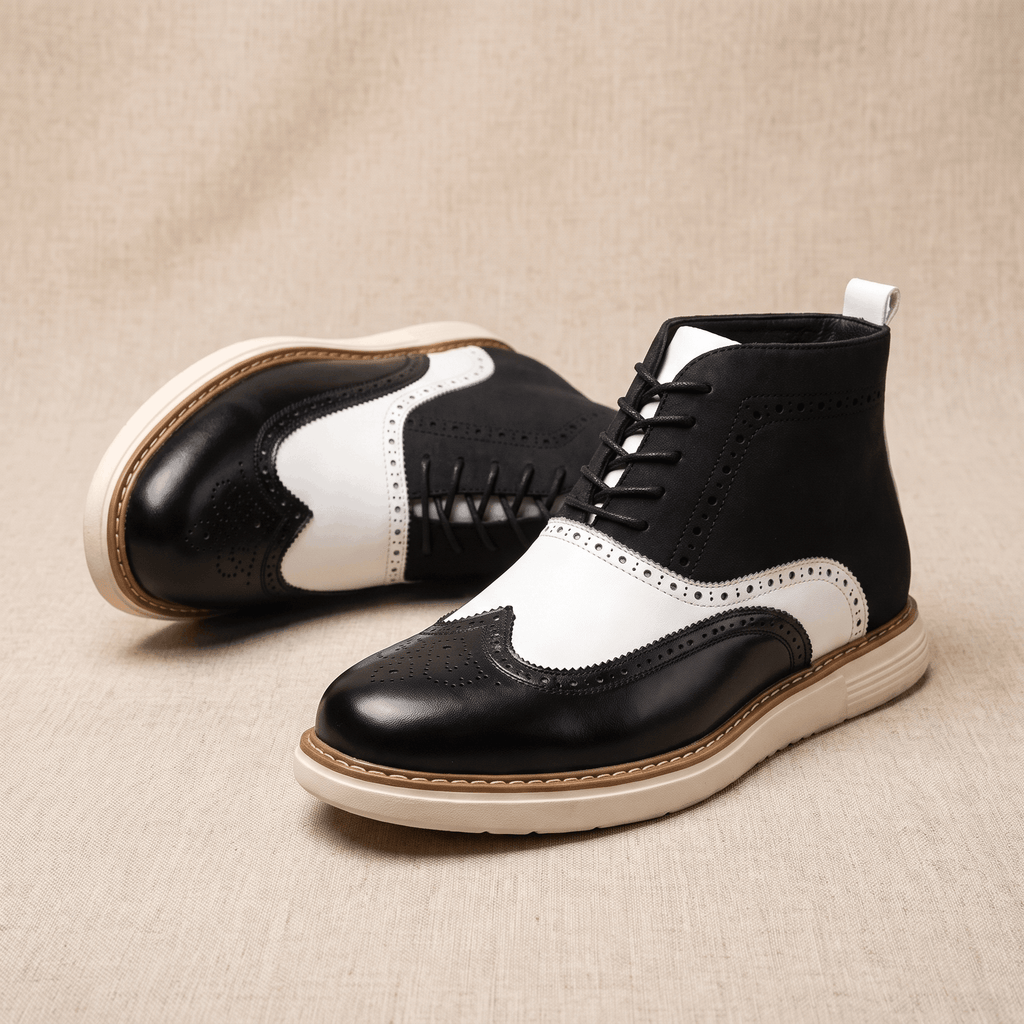 Ciro Leather Boots – Rugged Lace-Up Everyday Footwear