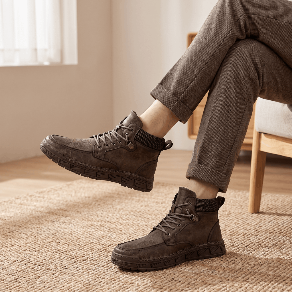 Vittorio Leather Martin Boots – Storm Welt Reinforced Work Footwear