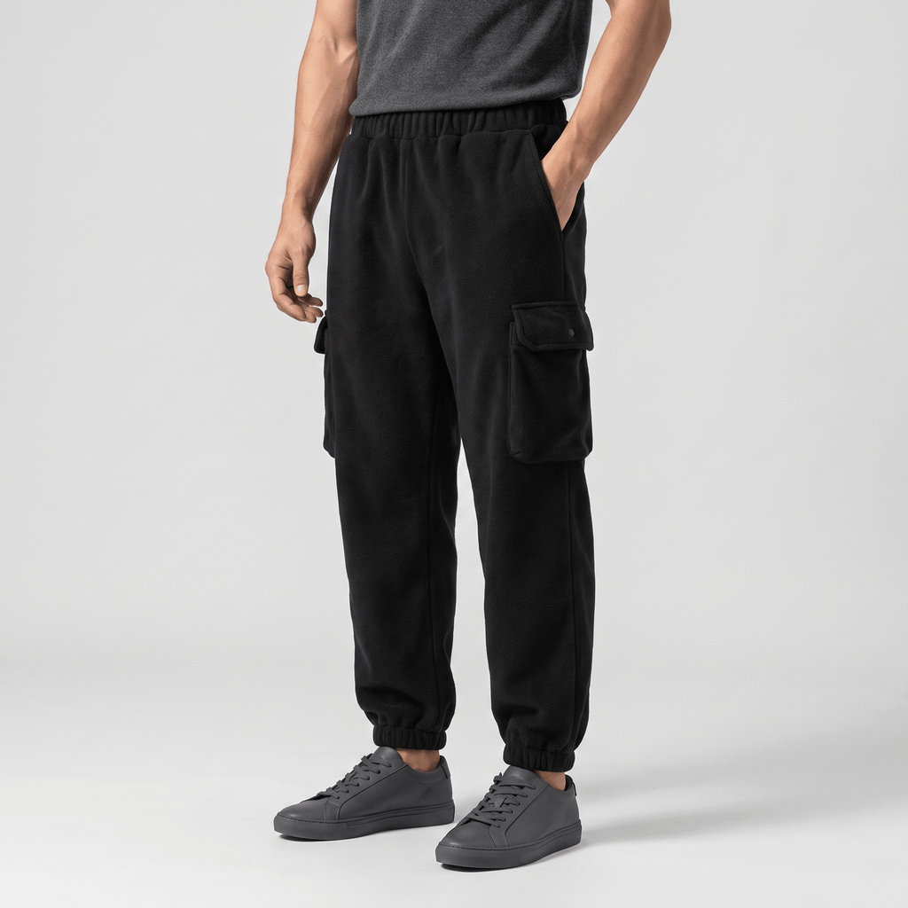 Rowan Fleece Joggers – Relaxed Elastic-Waist Lounge Pants