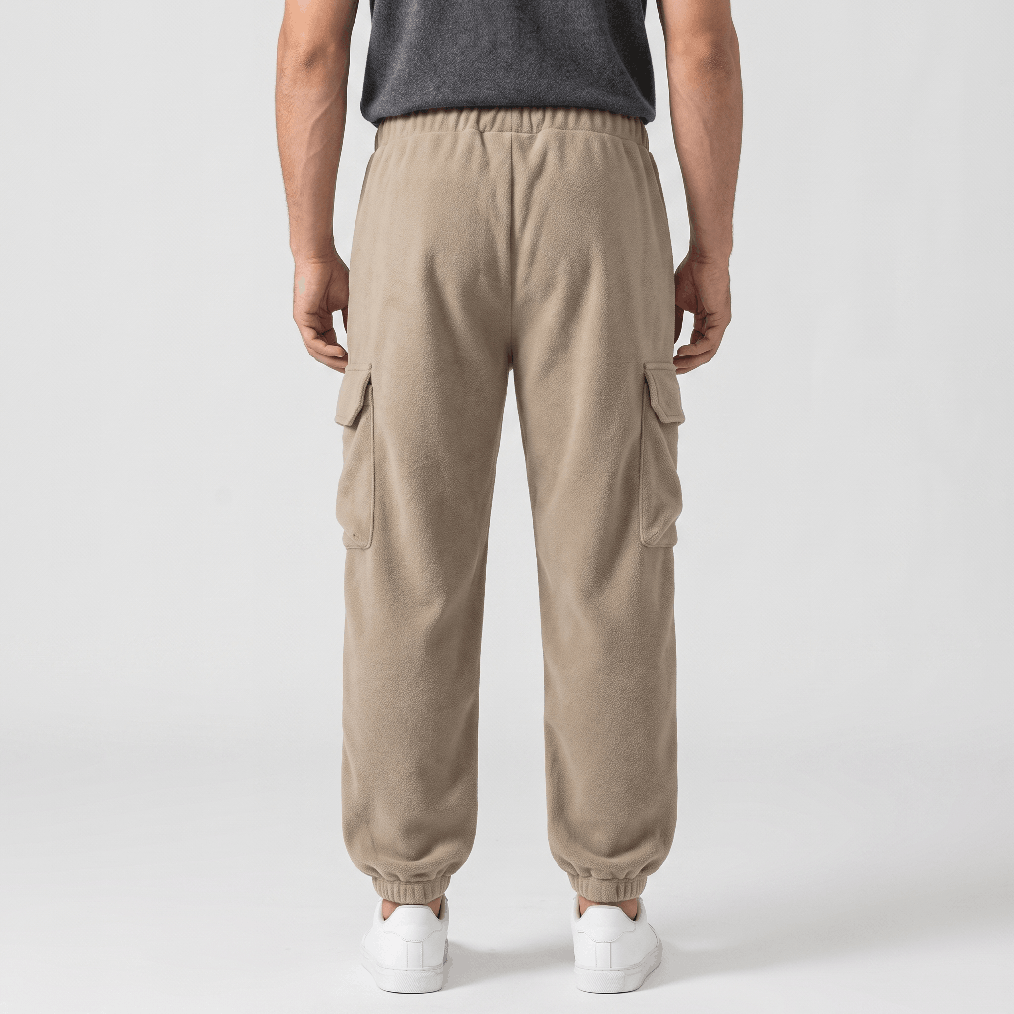 Rowan Fleece Joggers – Relaxed Elastic-Waist Lounge Pants
