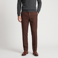 Emilio Micro-Texture Slim Trousers – Sleek Tailored Everyday Pants