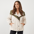 Amara Windproof Jacket – Sleek Tailored Versatile Hooded Outerwear