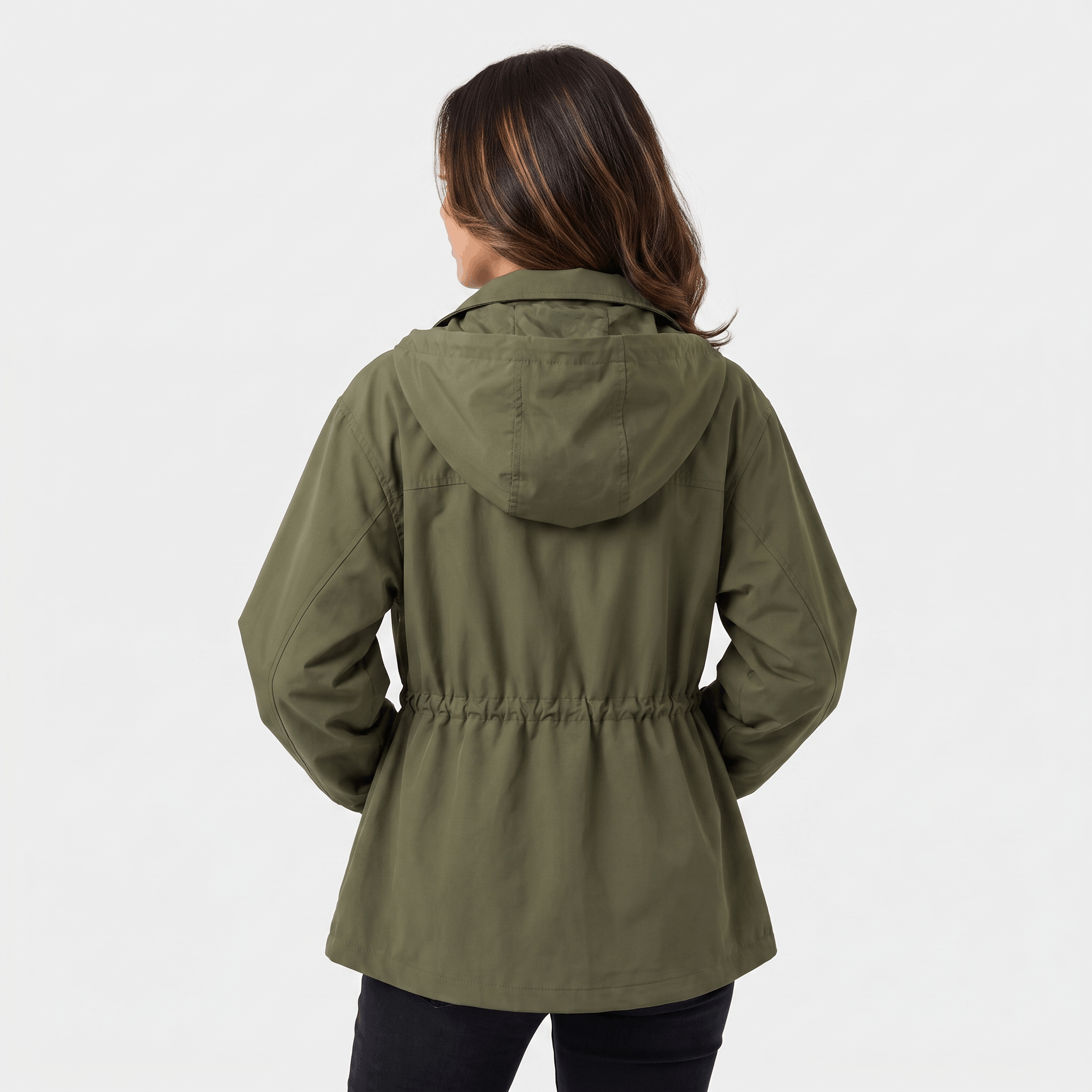 Amara Windproof Jacket – Sleek Tailored Versatile Hooded Outerwear