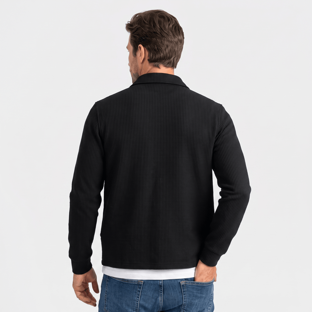 Cyrus Loose-Fit Zip-Up Jacket – Relaxed Casual Everyday Outerwear