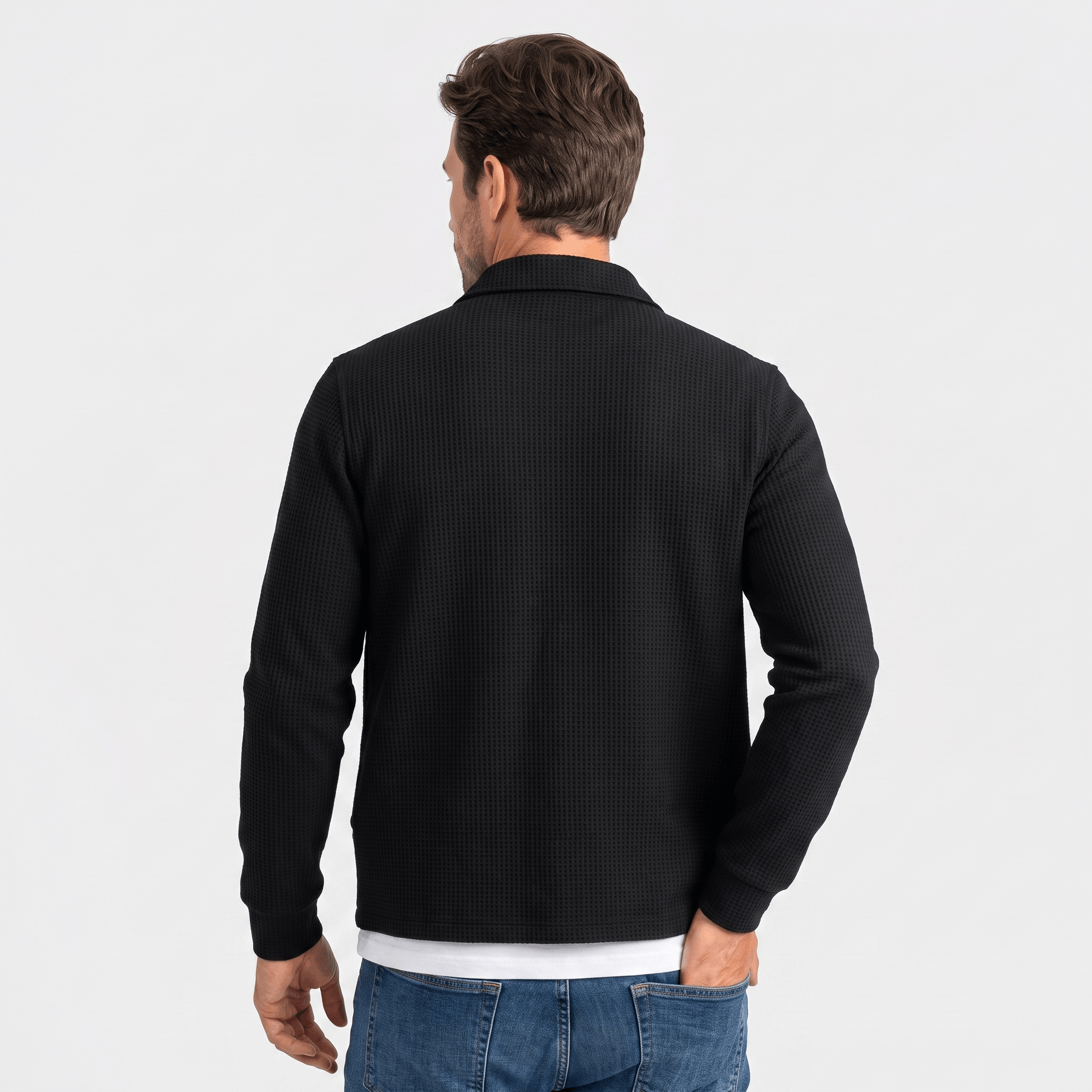 Cyrus Loose-Fit Zip-Up Jacket – Relaxed Casual Everyday Outerwear