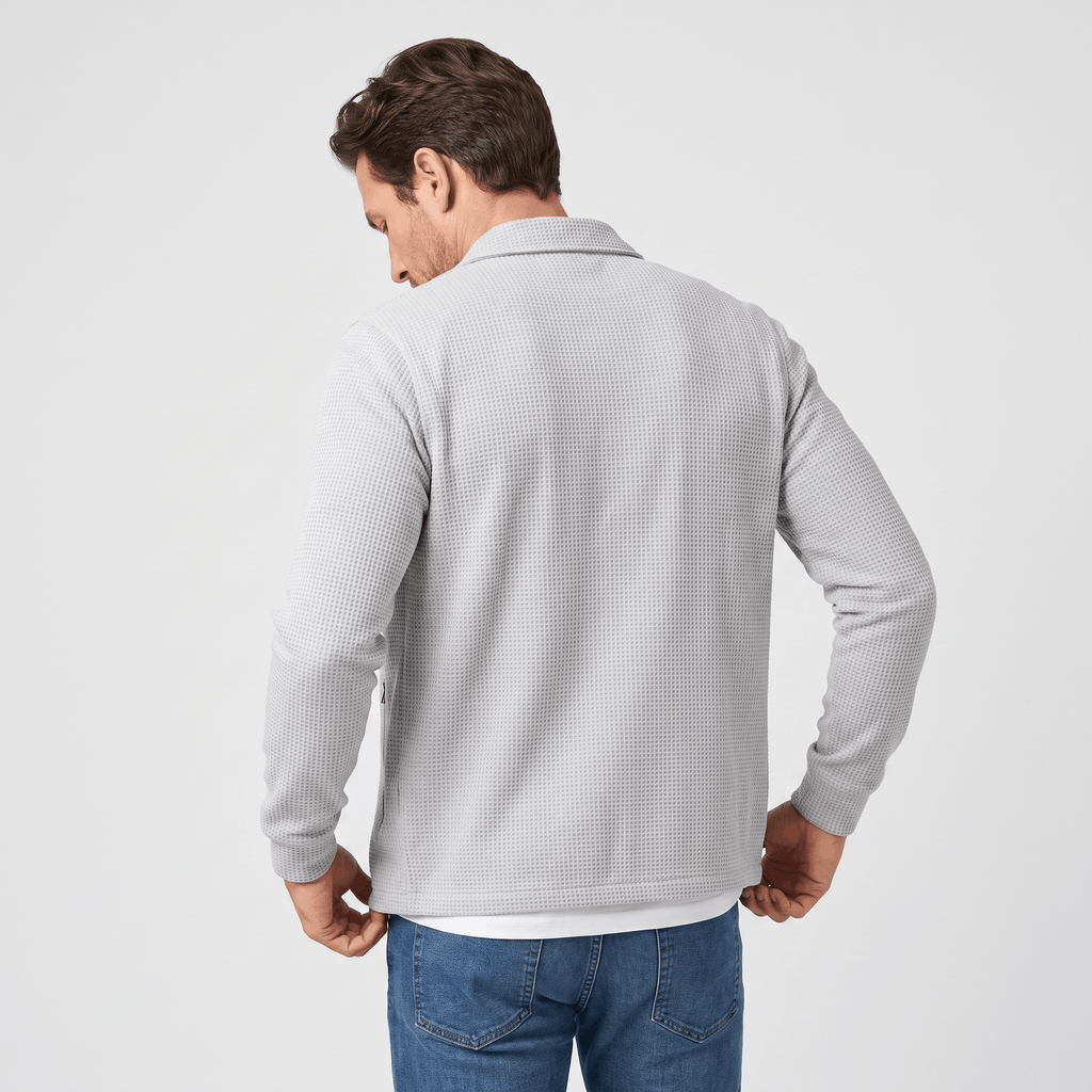 Cyrus Loose-Fit Zip-Up Jacket – Relaxed Casual Everyday Outerwear