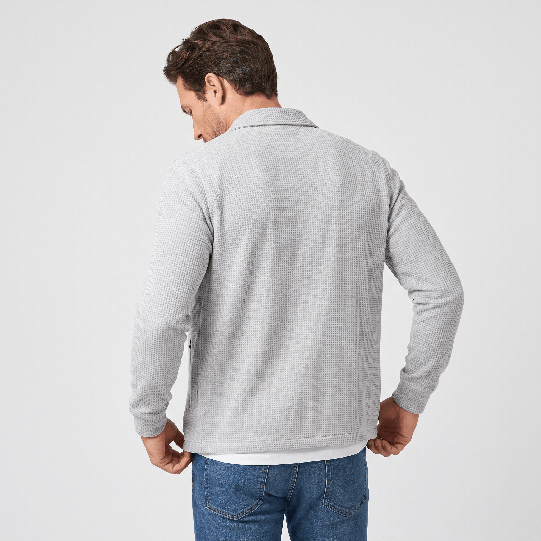 Cyrus Loose-Fit Zip-Up Jacket – Relaxed Casual Everyday Outerwear