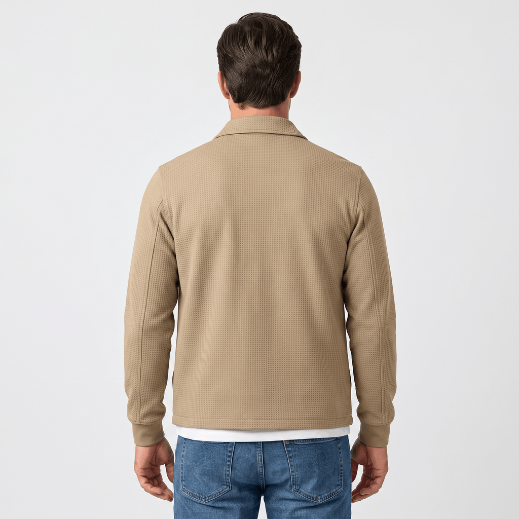 Cyrus Loose-Fit Zip-Up Jacket – Relaxed Casual Everyday Outerwear