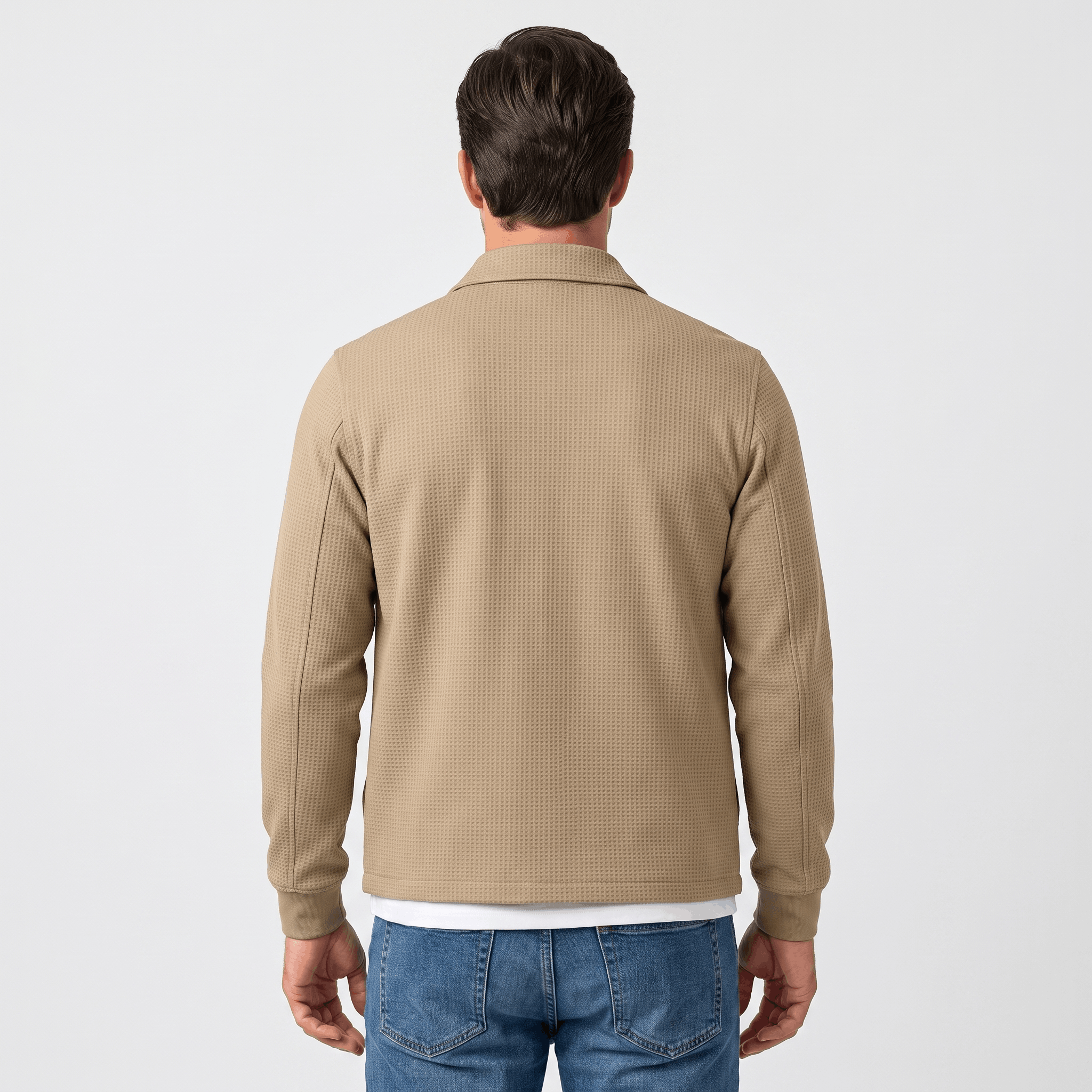 Cyrus Loose-Fit Zip-Up Jacket – Relaxed Casual Everyday Outerwear