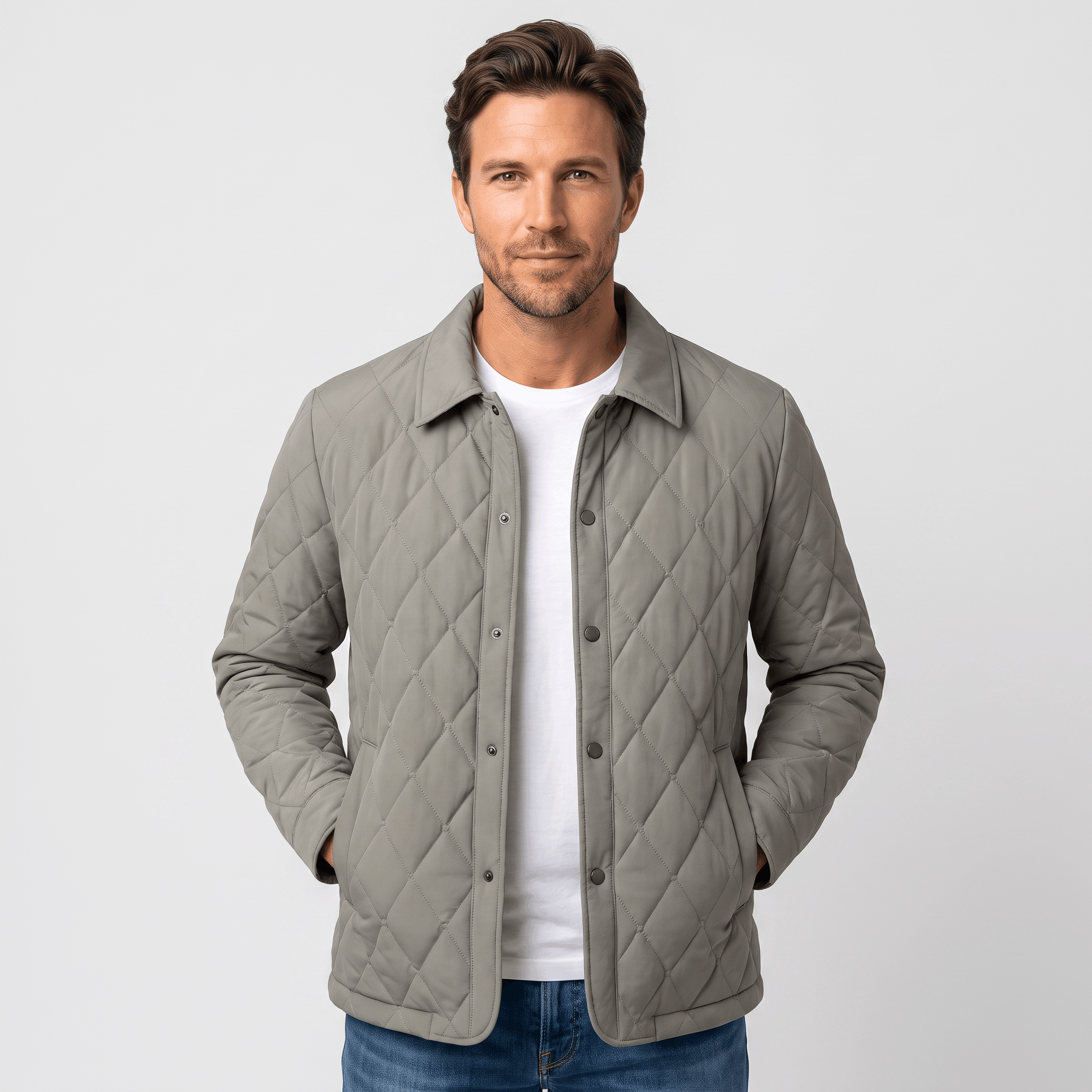 Rafael Quilted Jacket – Lightweight Regular-Fit Transitional Everyday Outerwear