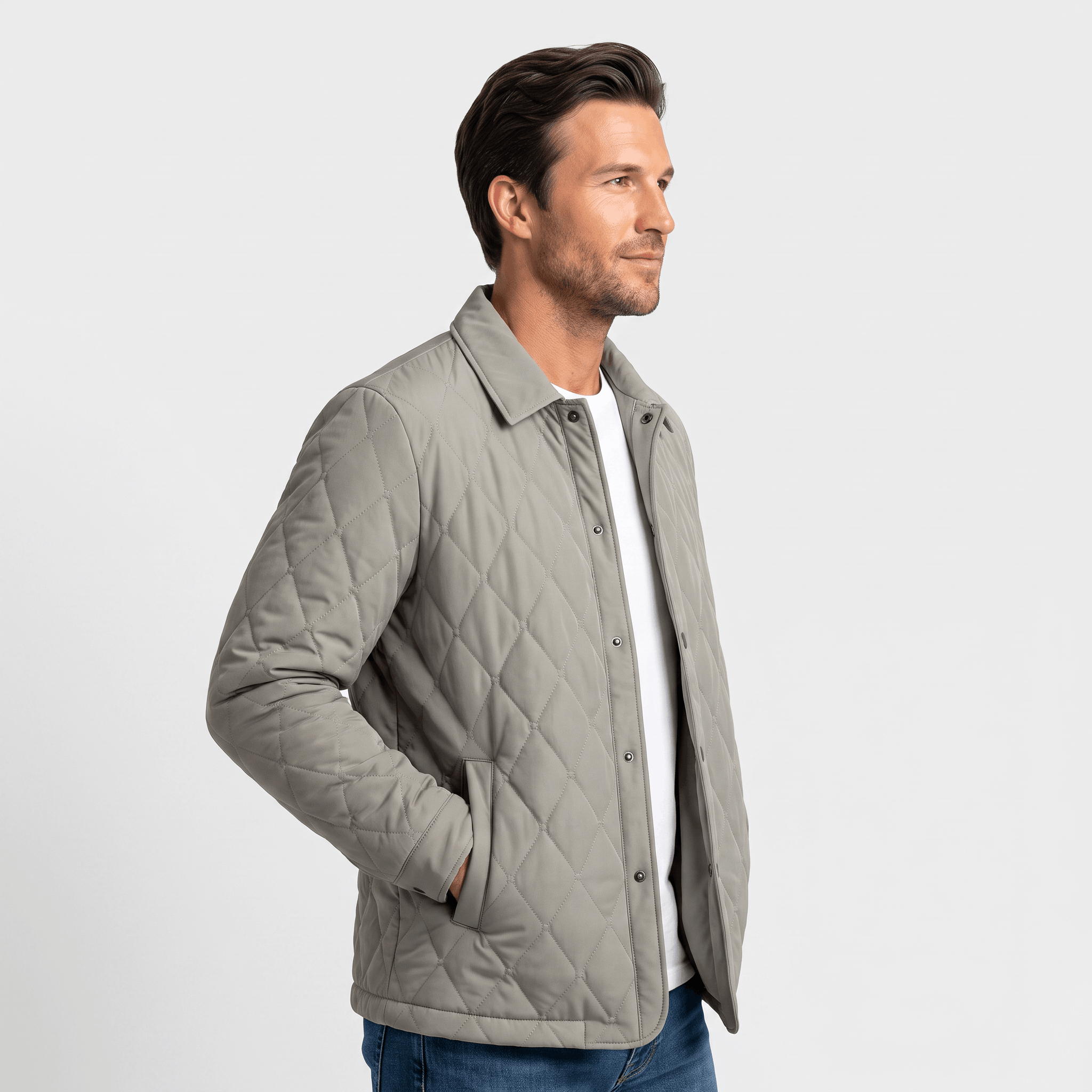 Rafael Quilted Jacket – Lightweight Regular-Fit Transitional Everyday Outerwear