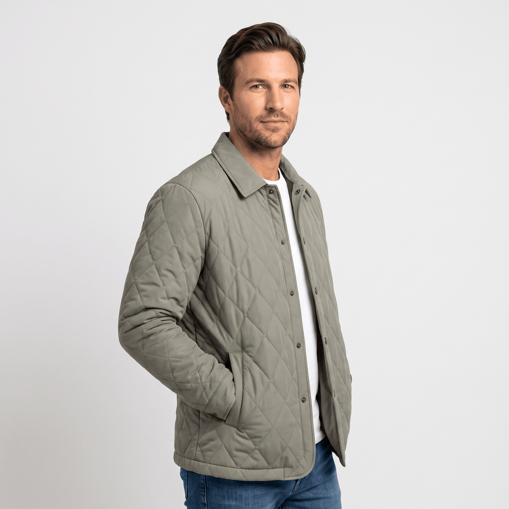 Rafael Quilted Jacket – Lightweight Regular-Fit Transitional Everyday Outerwear