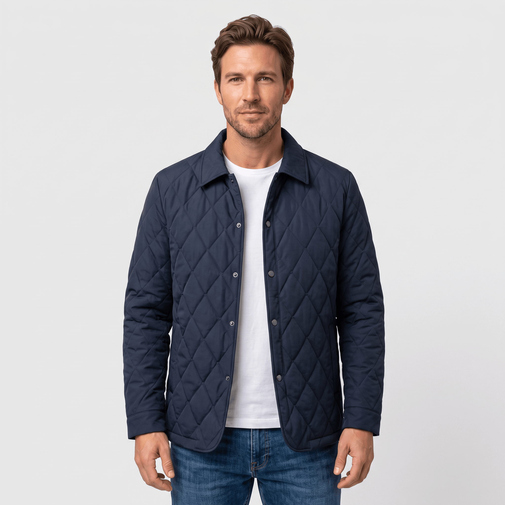 Rafael Quilted Jacket – Lightweight Regular-Fit Transitional Everyday Outerwear