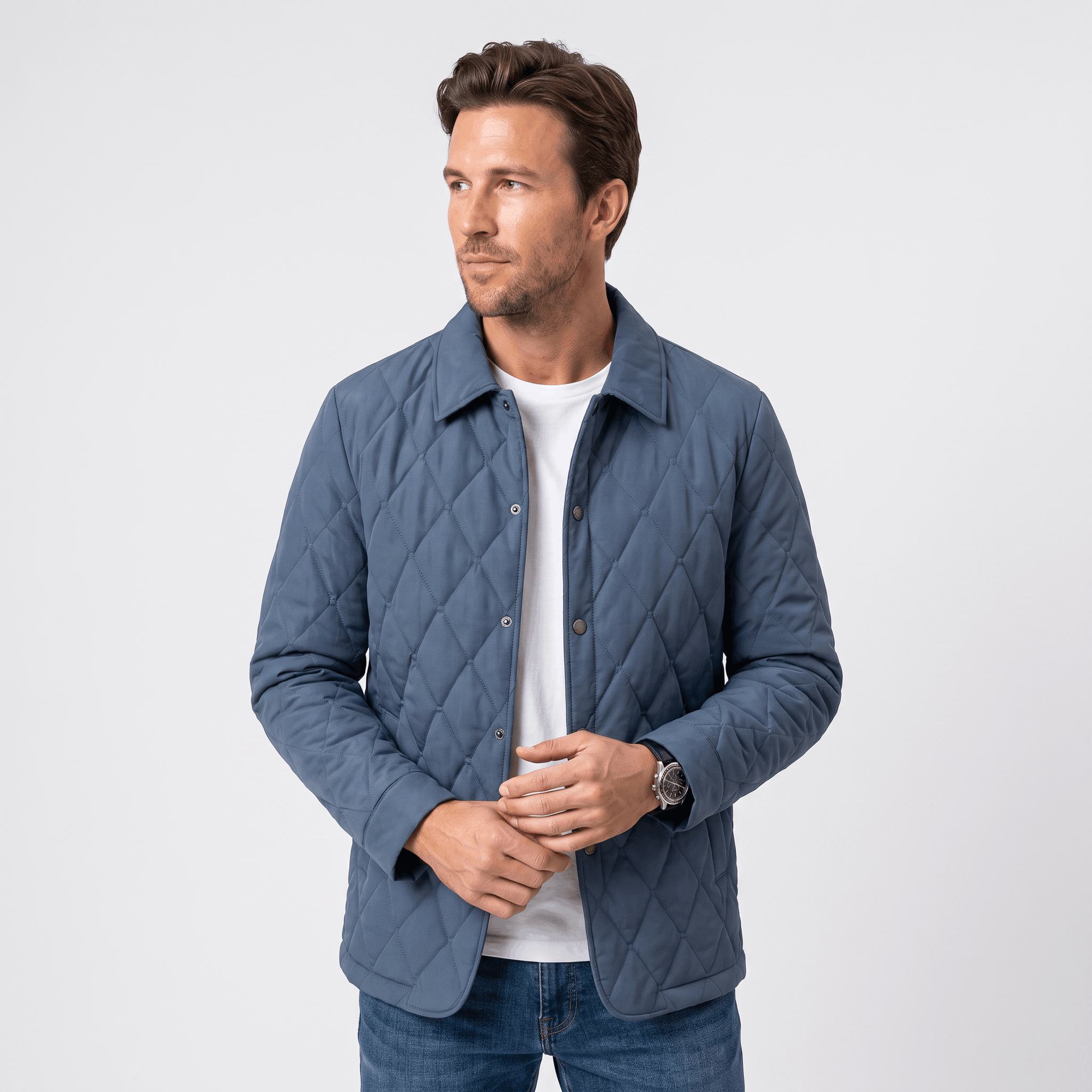 Rafael Quilted Jacket – Lightweight Regular-Fit Transitional Everyday Outerwear