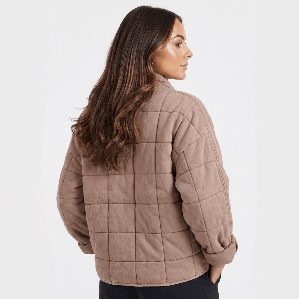 Marie Padded Quilted Jacket – Relaxed Pocketed Everyday Winter Outerwear