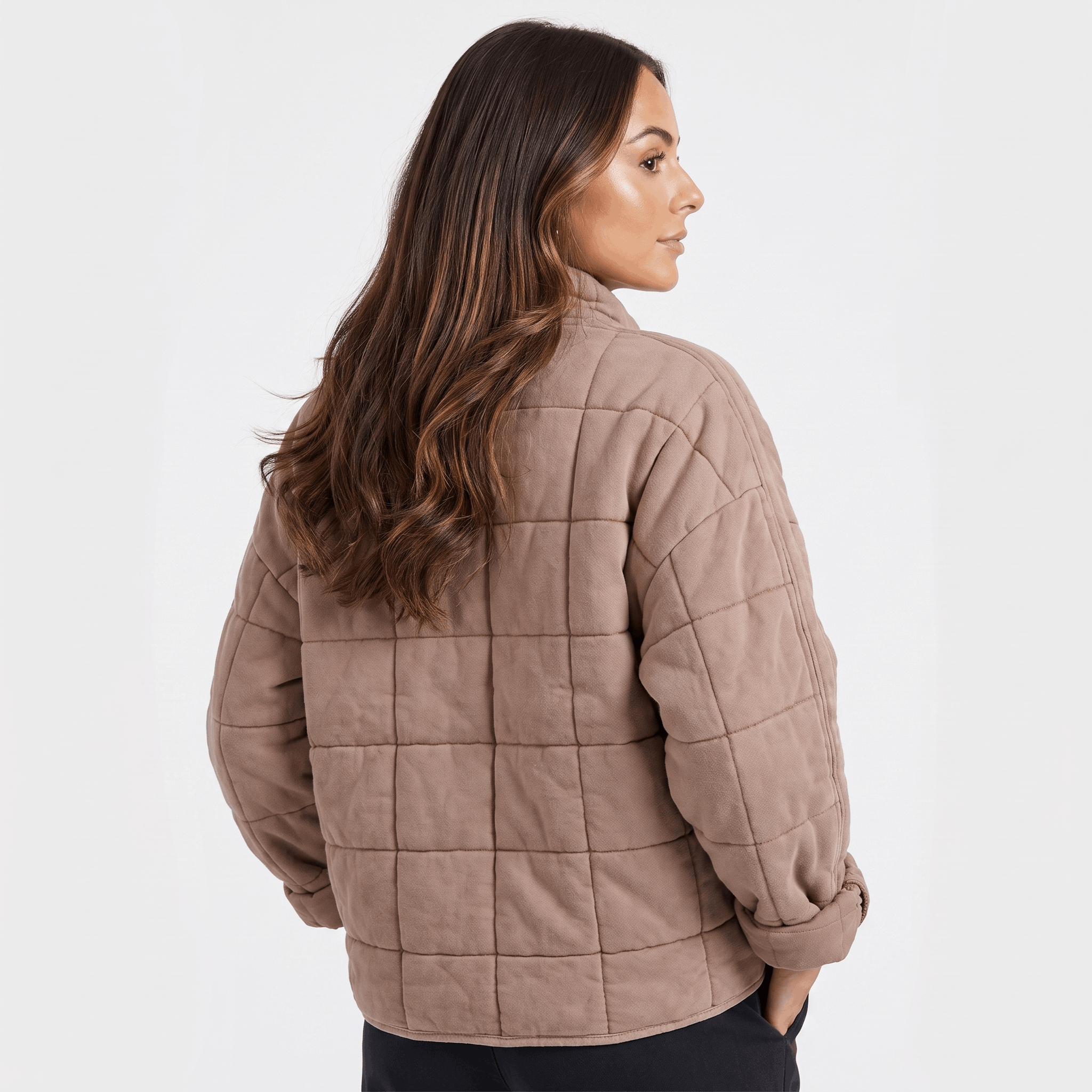 Marie Padded Quilted Jacket – Relaxed Pocketed Everyday Winter Outerwear