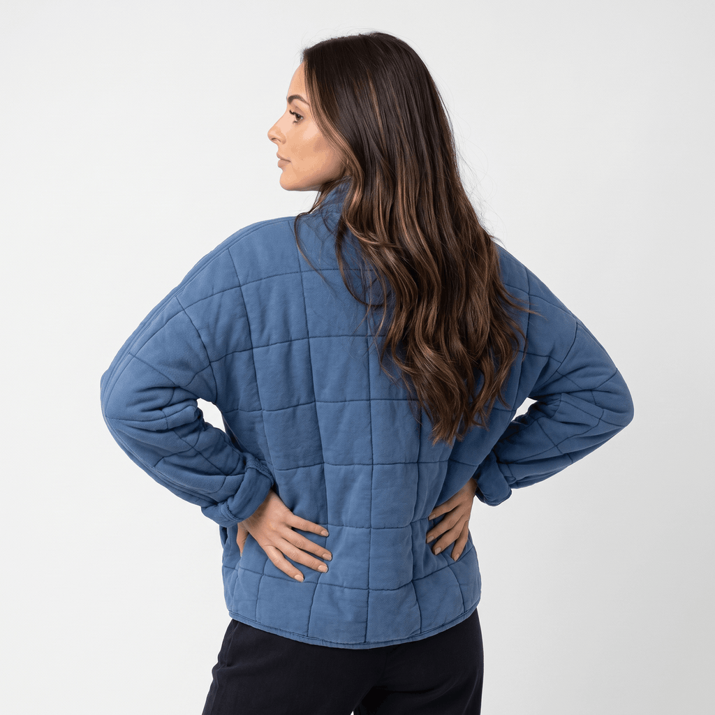 Marie Padded Quilted Jacket – Relaxed Pocketed Everyday Winter Outerwear