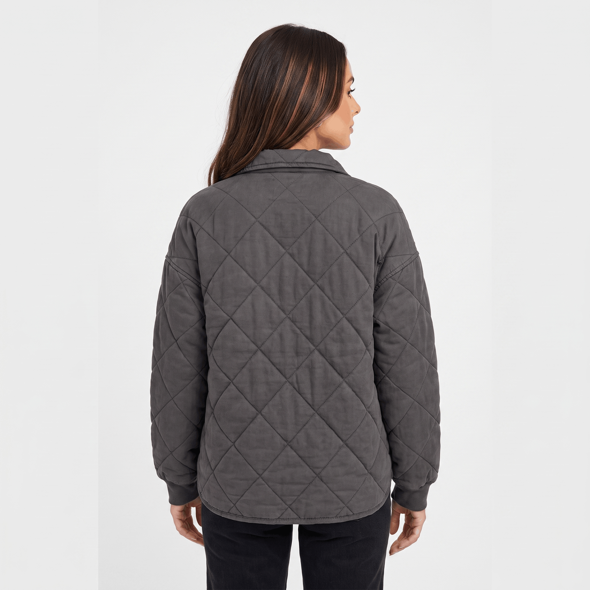 Marie Padded Quilted Jacket – Relaxed Pocketed Everyday Winter Outerwear