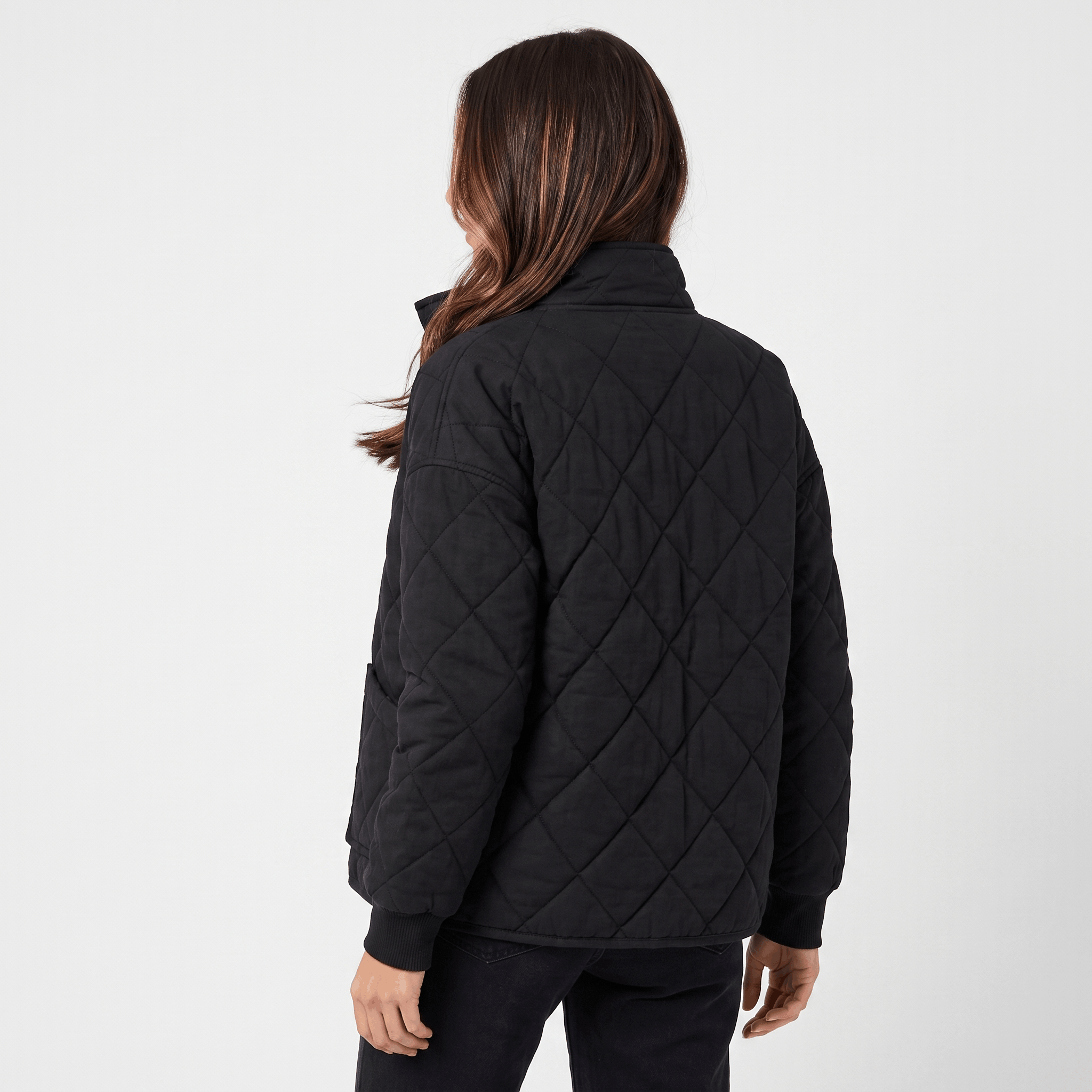 Marie Padded Quilted Jacket – Relaxed Pocketed Everyday Winter Outerwear