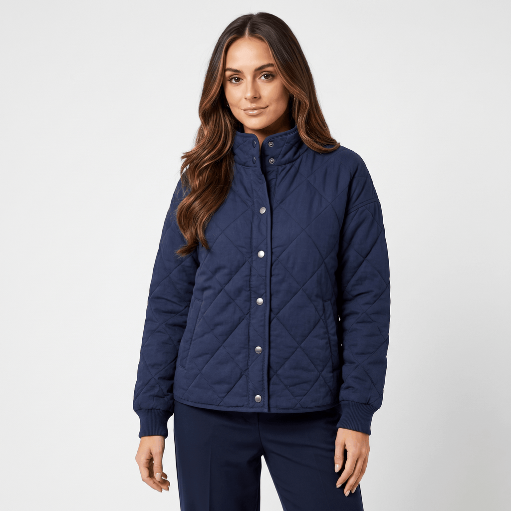 Marie Padded Quilted Jacket – Relaxed Pocketed Everyday Winter Outerwear