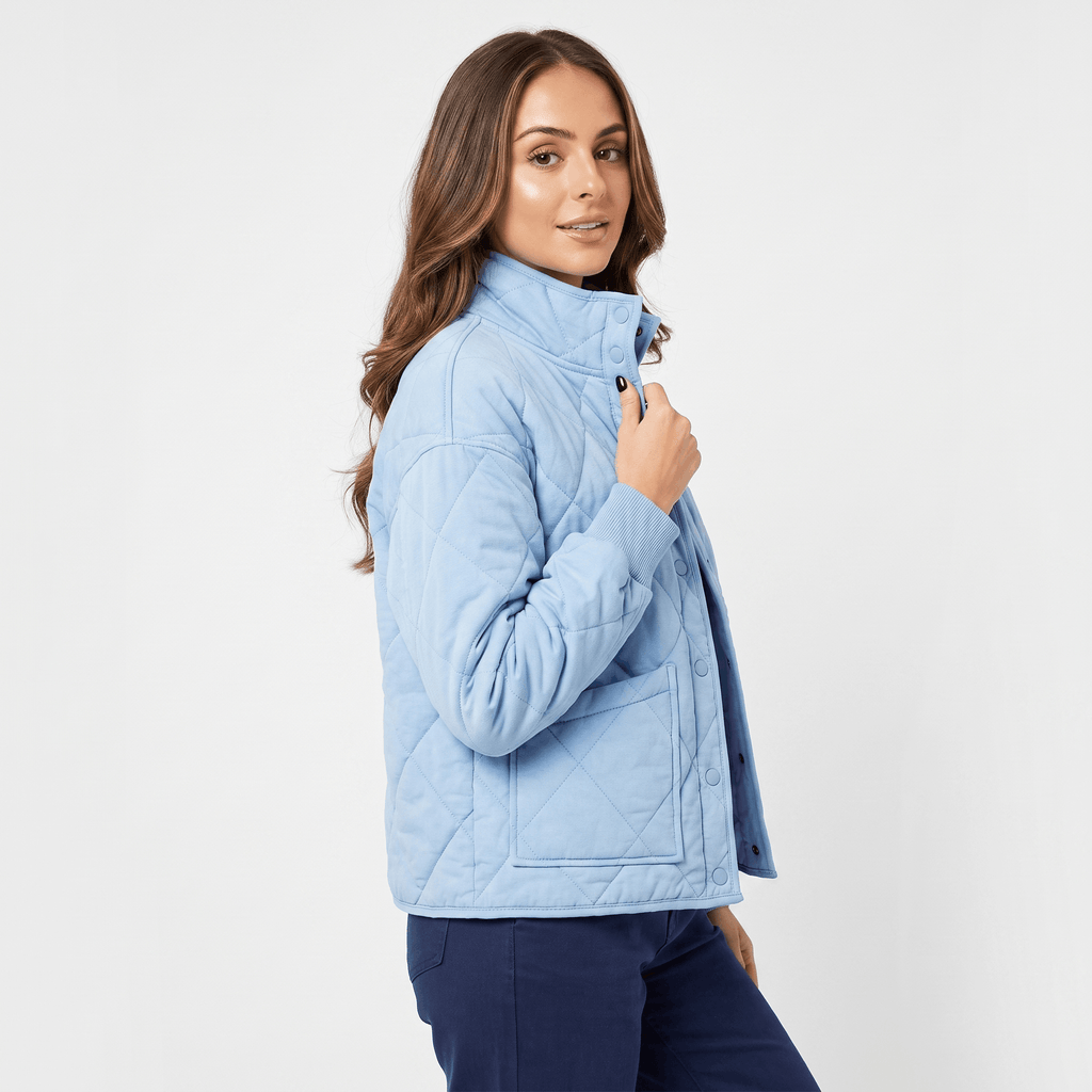 Marie Padded Quilted Jacket – Relaxed Pocketed Everyday Winter Outerwear