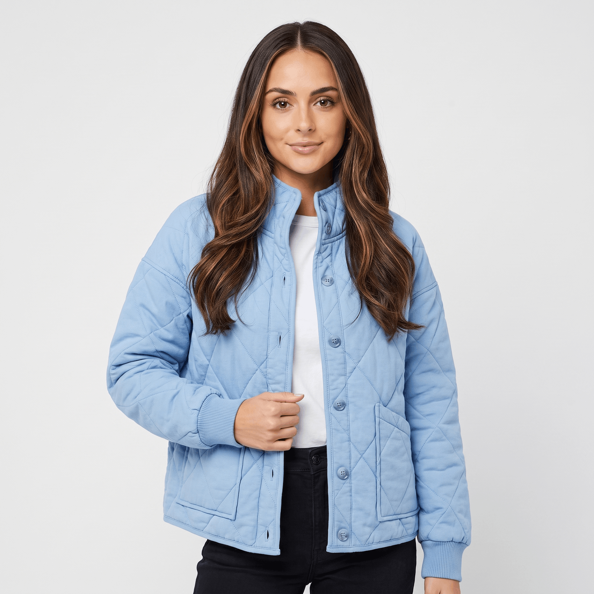 Marie Padded Quilted Jacket – Relaxed Pocketed Everyday Winter Outerwear