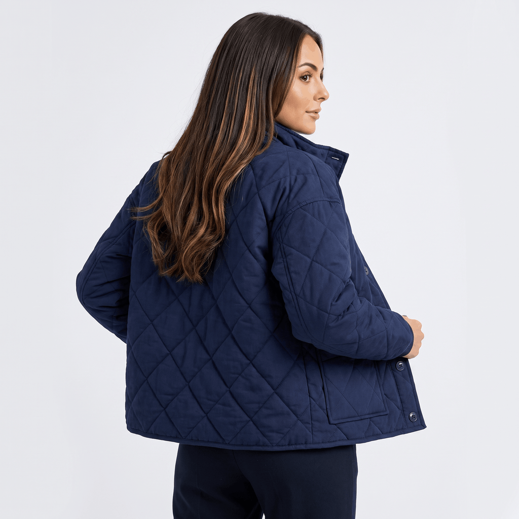 Marie Padded Quilted Jacket – Relaxed Pocketed Everyday Winter Outerwear