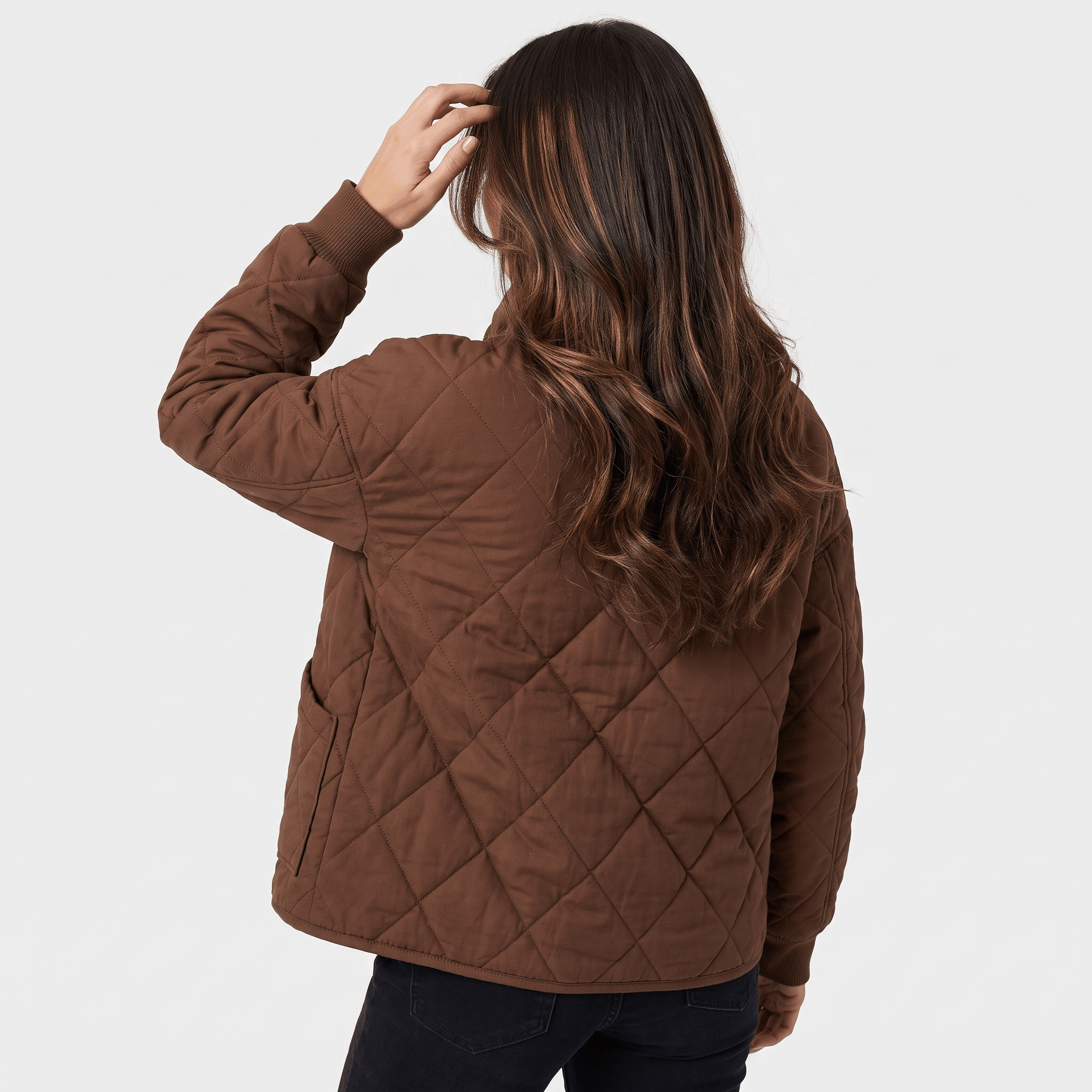 Marie Padded Quilted Jacket – Relaxed Pocketed Everyday Winter Outerwear