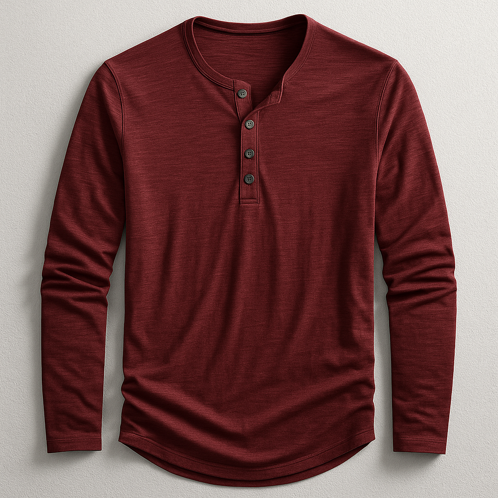 Hudson Long-Sleeve Cotton Crewneck