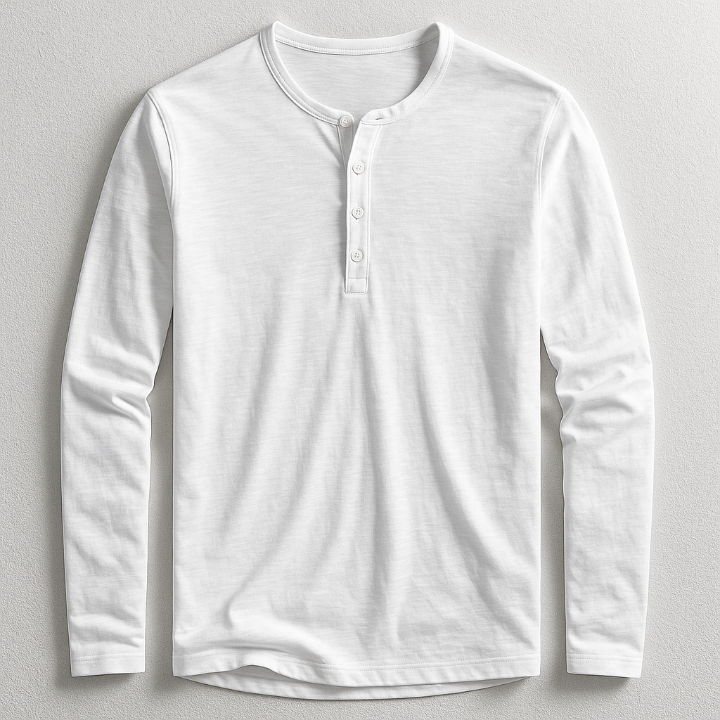 Hudson Long-Sleeve Cotton Crewneck
