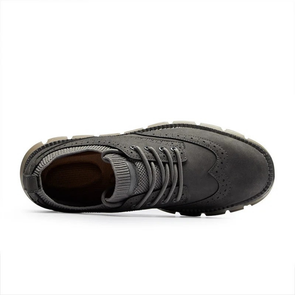 Giner Premium Italian Suede Casual Shoes – Cushioned Everyday Shoes