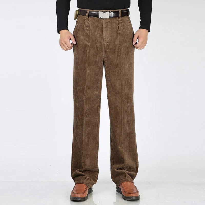 Evan Men's Corduroy Pants – Cozy Cotton Trousers with a Warm, Textured Feel