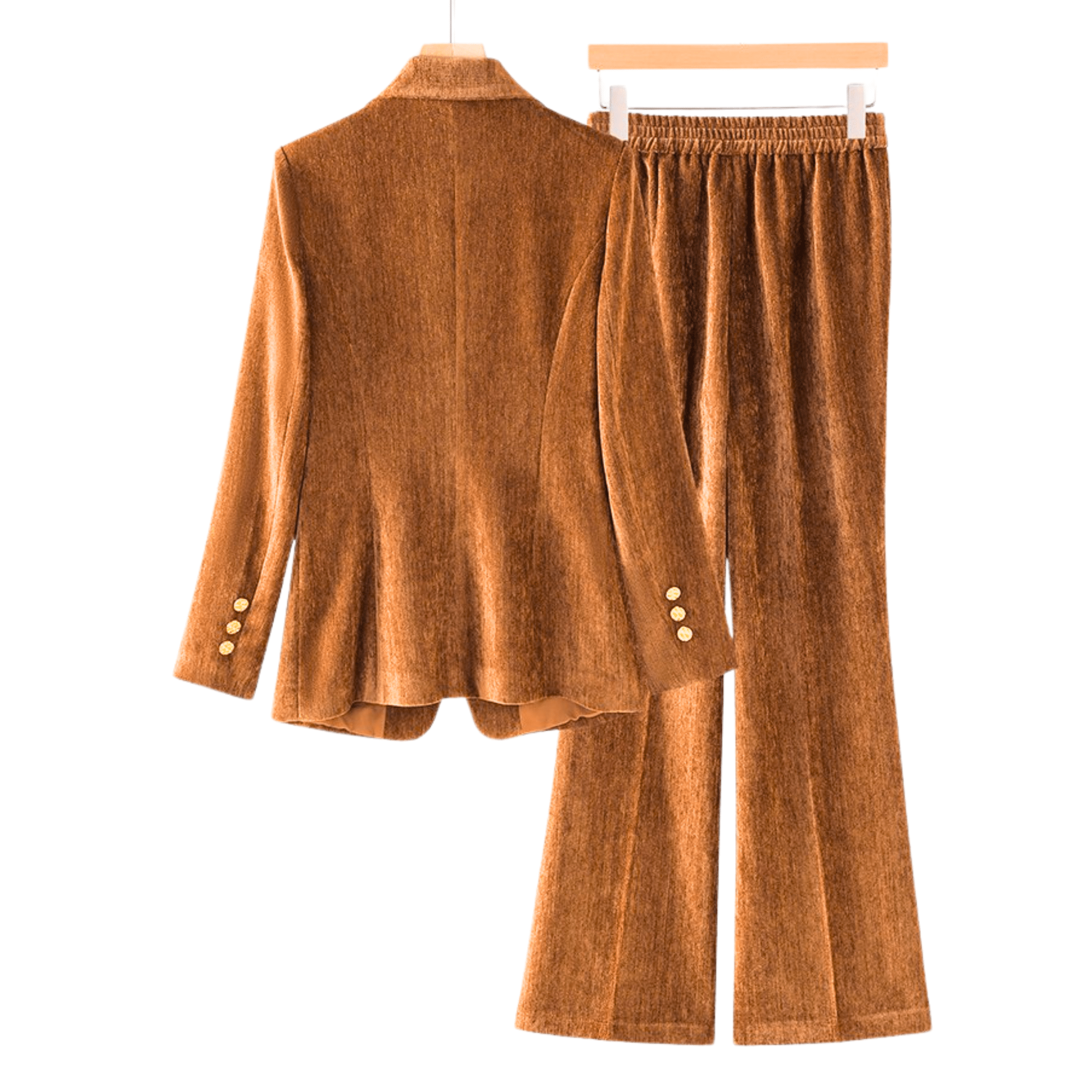 Anne Women's Tailored Blazer and Pants Set – Elegant Summer Co-ord