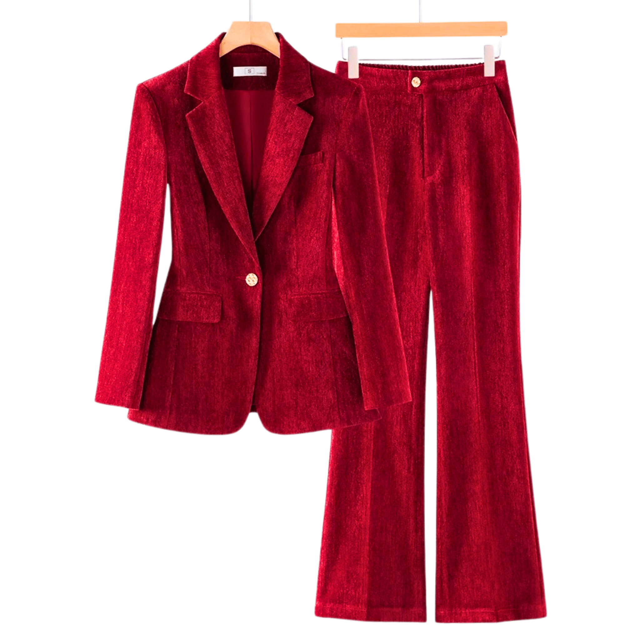 Anne Women's Tailored Blazer and Pants Set – Elegant Summer Co-ord